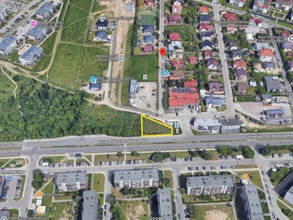 Działka usługowa z MPZP.