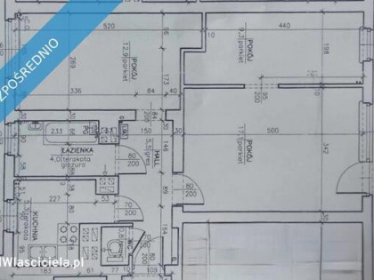 Mieszkanie 3 pokojowe, do generalnego remontu, Ochota 53 m2