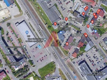 Działka usługowa Kraków Podgórze, Płaszów, Wodna