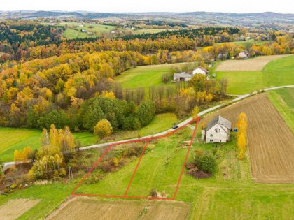 Działka budowlana Bobowa widokowa !