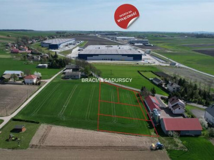 Działka usługowa Wężerów gm. Słomniki