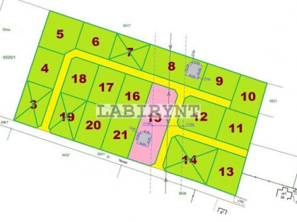 Rzerzęczyce, budowlana 1132m2, cena brutto z VAT
