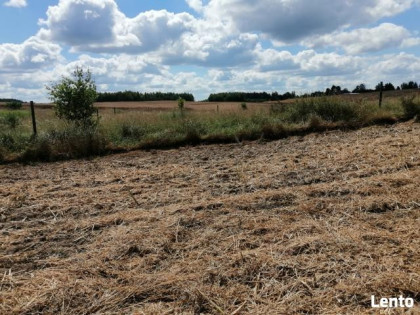 Rumian, działka Mazury, nad jeziorem, las, rzeka, Rybno