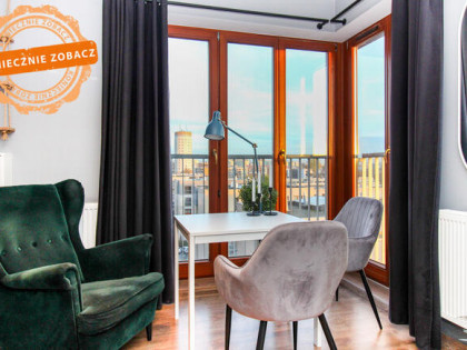 Mieszkanie z loggią, klimatyzacją i garażem