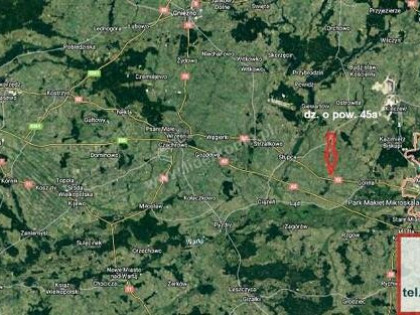 Sprzedam działkę przy DK 92 – Wilczna k. Konina