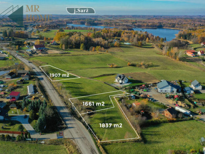 Działka pod budowę domu w Bagienicach k.Mrągowa