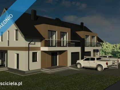 Dom w zabudowie bliźniaczej Piaseczna Górka gm. Morawica 153,66m2 STAN DEWELOPERSKI