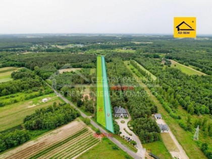 Działka budowlana Uściąż gm. Karczmiska, Uściąż