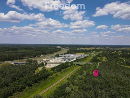 Działka usługowo-produkcyjna 29,66 a – Zarzecze