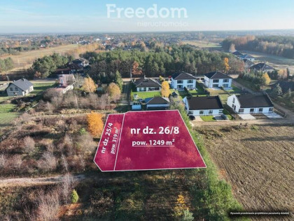 Dwie sąsiadujące działki niedaleko Legionowa