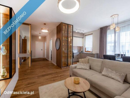 Nowe, wykończone 3 pok. o pow. 61 m2, + loggia, miasteczko Wilanów