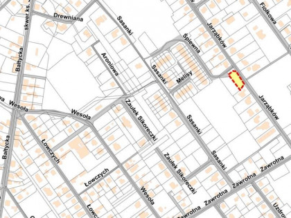 Działka Szczecin, ul. Jarząbków