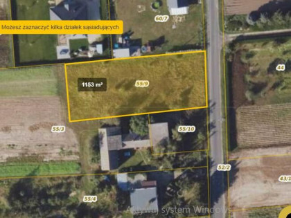 działka budowlana