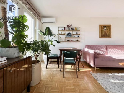 Słoneczny apartament tuż przy rzece | 3 pokoje AC