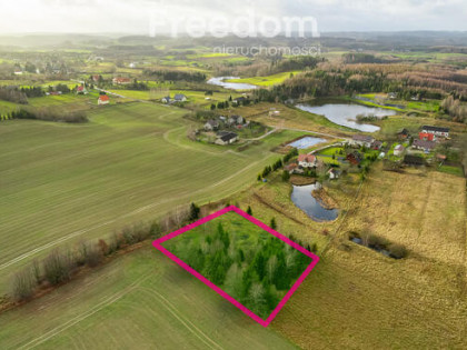 Działka z WZ pod siedlisko z kawałkiem lasu !