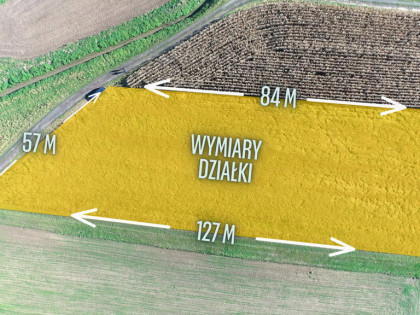 Działka 45a z WZ na 4 domy - Pustynia/Dębica