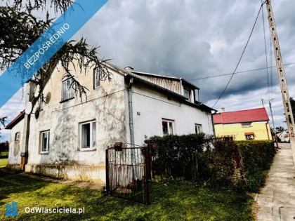 Działka 5400 m² w Drygałach z domem i zabudowaniami