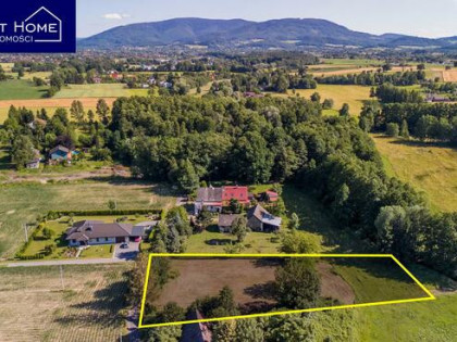 Działka rolno-budowlana Bładnice Górne gm. Skoczów, Poziomkowa