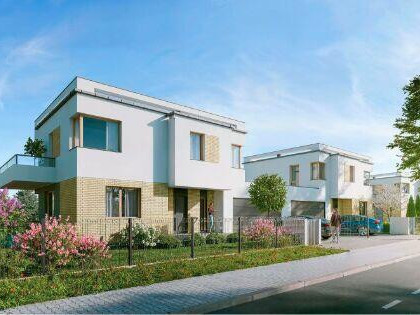 Dom w zabudowie bliźniaczej w Granicy