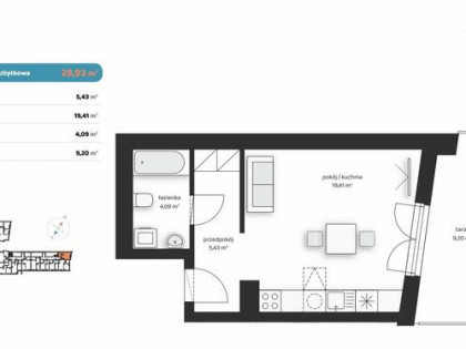 Mieszkanie Kraków Prądnik Biały