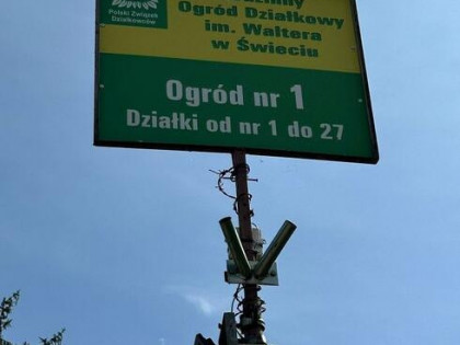 Działka rekreacyjna Świecie