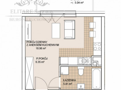 GOTOWE/Mieszkanie 1pok, 30,72m2 z balkonem /Wrocław Szczepin