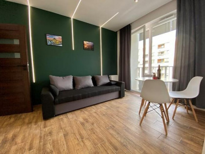 #Cybernetyki 15, Mokotów, kawalerka z balkonem