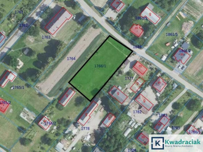 Działka budowlana Posada Jaćmierska gm. Zarszyn, Floriańska