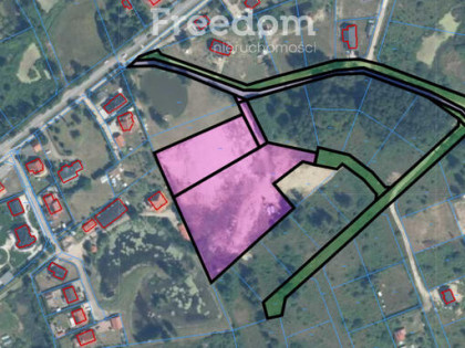 Działki 1MN i 2U/MN 10 400 m² pod inwestycję