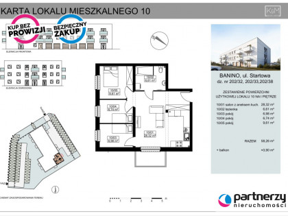 Mieszkanie Banino rynek pierwotny ul. Startowa