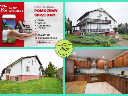 Atrakcyjny dom wolnostojący, blisko rzeka, las.