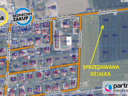 Działka Koszwały ul. Świerkowa