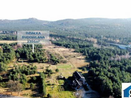 Pejzażowa działka budowlana na Jurze 3304 m2 Hucisko