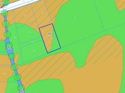 Warszawa/Białołęka: dz. 1213 m² , ul.Wilkowiecka