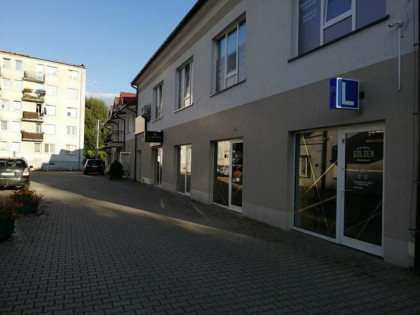 Piękny lokal 90 m2 1 p. CENTRUM ALEKSANDROWA z parkingiem