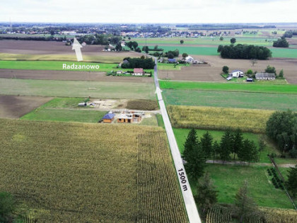 Działka Budowlana Radzanowo - Begno 1073 m2 WYDANE WZ