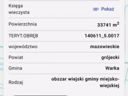 Działka rolno budowlana