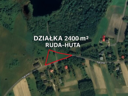 Działka 2400 m² z WZ – spokojna okolica, Ruda-Huta, ul.Łączna