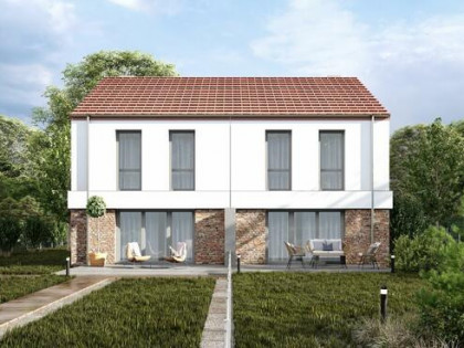 Dom 89,84 m²•Skajny Ogród ok. 240 m²•Osiedle zamknięte•Wysok