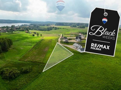 Mazury działka 1300m2 Mrągowo, Probark