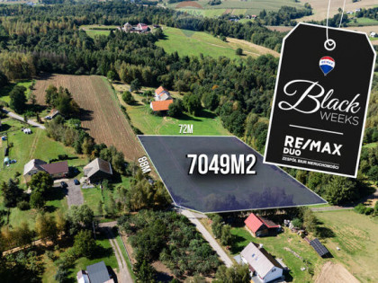 Działka budowlana 70ar media NOWA CENA BLACK WEEKS