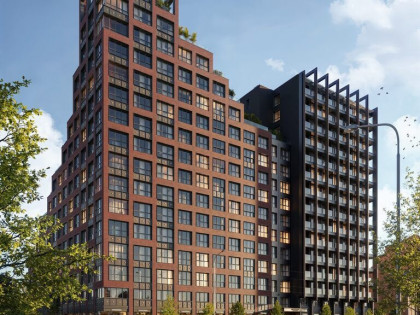 Widokowy apartament, 10 piętro z dużym tarasem