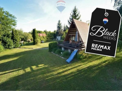 BLACK WEEKS Domek rekreacyjny z budowlanym ogrodem