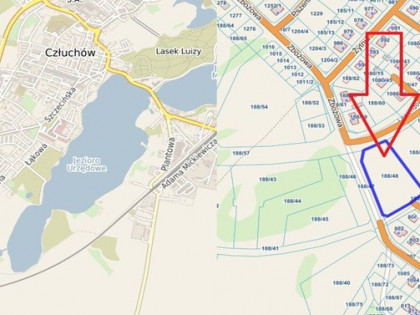 Działka Człuchów Człuchów