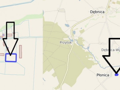 Działka Płonica Płonica