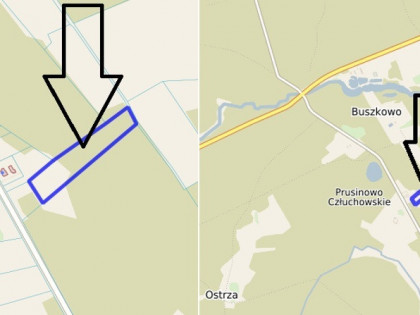 Działka Prusinowo Prusinowo