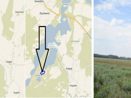 Działka Krępsk Krępsk
