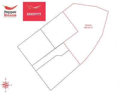 Działka Przyjaźń ul. Spacerowa