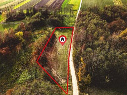 Działka siedliskowa Zawada Uszewska gm. Gnojnik