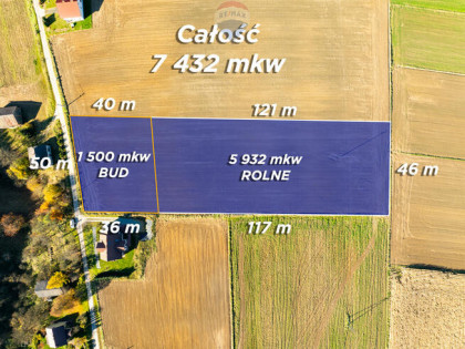 Piękna, szeroka działka w okolicach Ojcowa